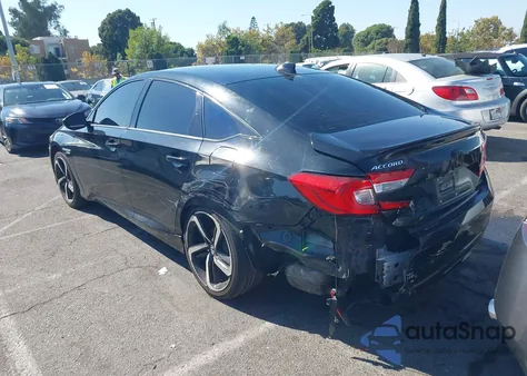 2020 Honda Accord Sport from USA, damaged, VIN 1HGCV1F31LA044904